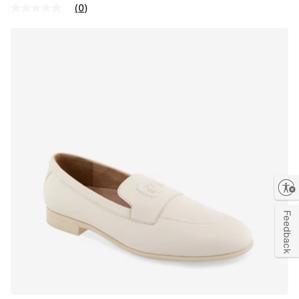 Wiera Eggnog Leather Loafer